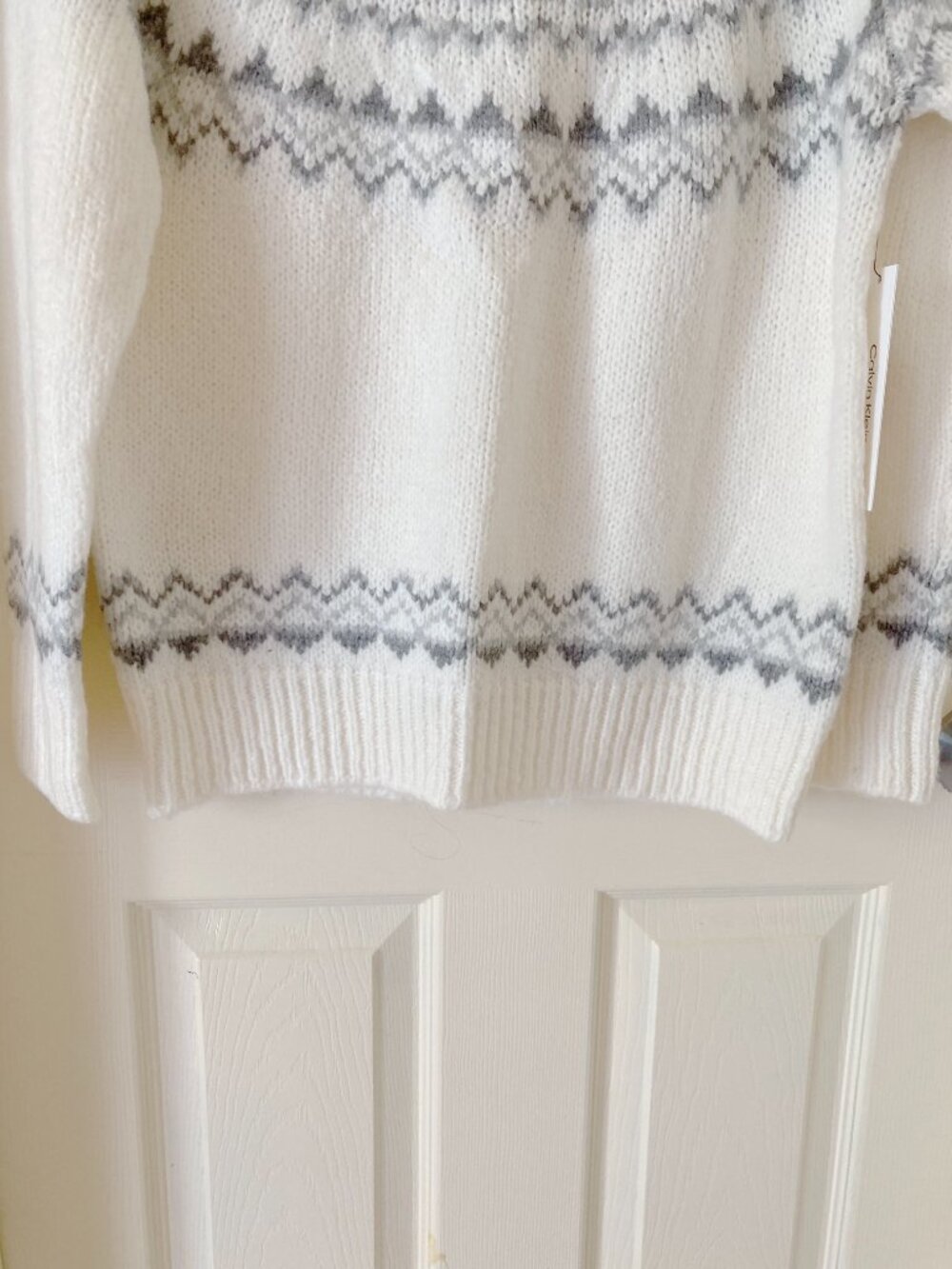 Calvin Klein Fair Isle Sweater XS - Picture 4 of 8